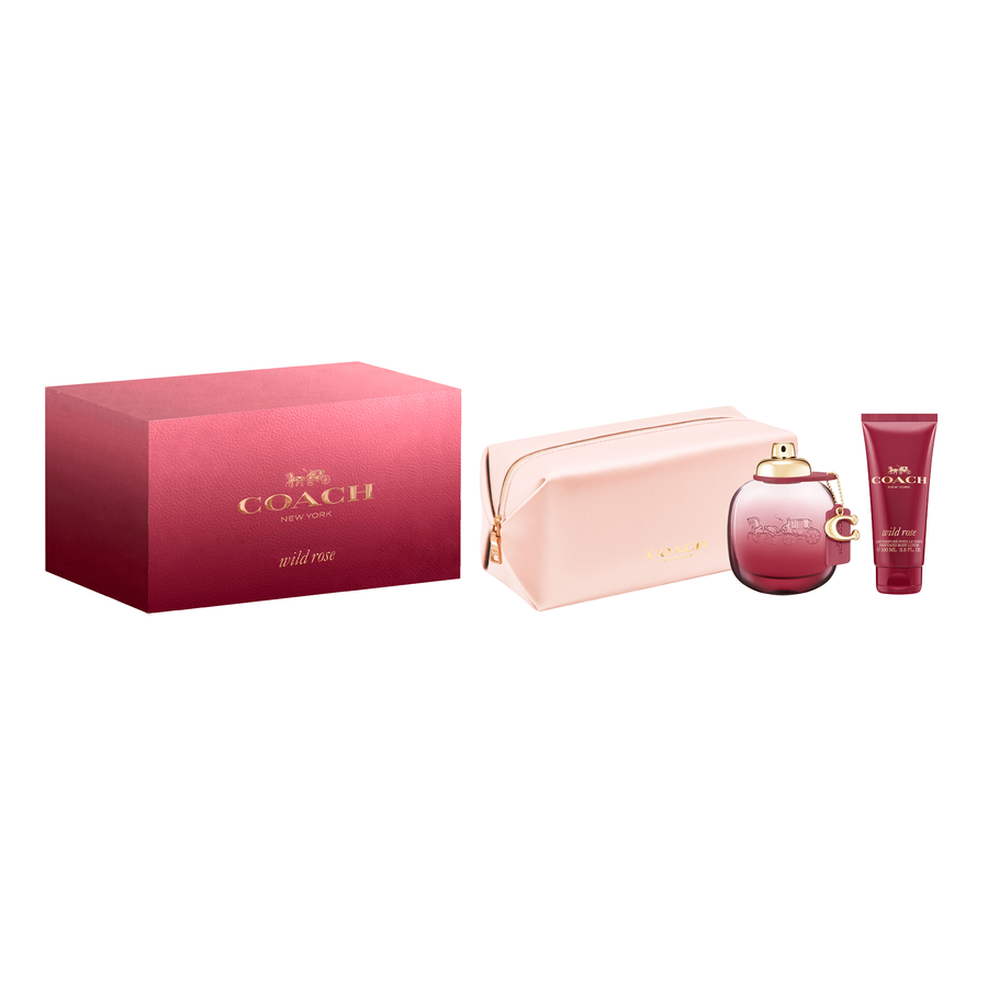 Coach Wild Rose Set (Eau de Parfum 90ml + Body Lotion)