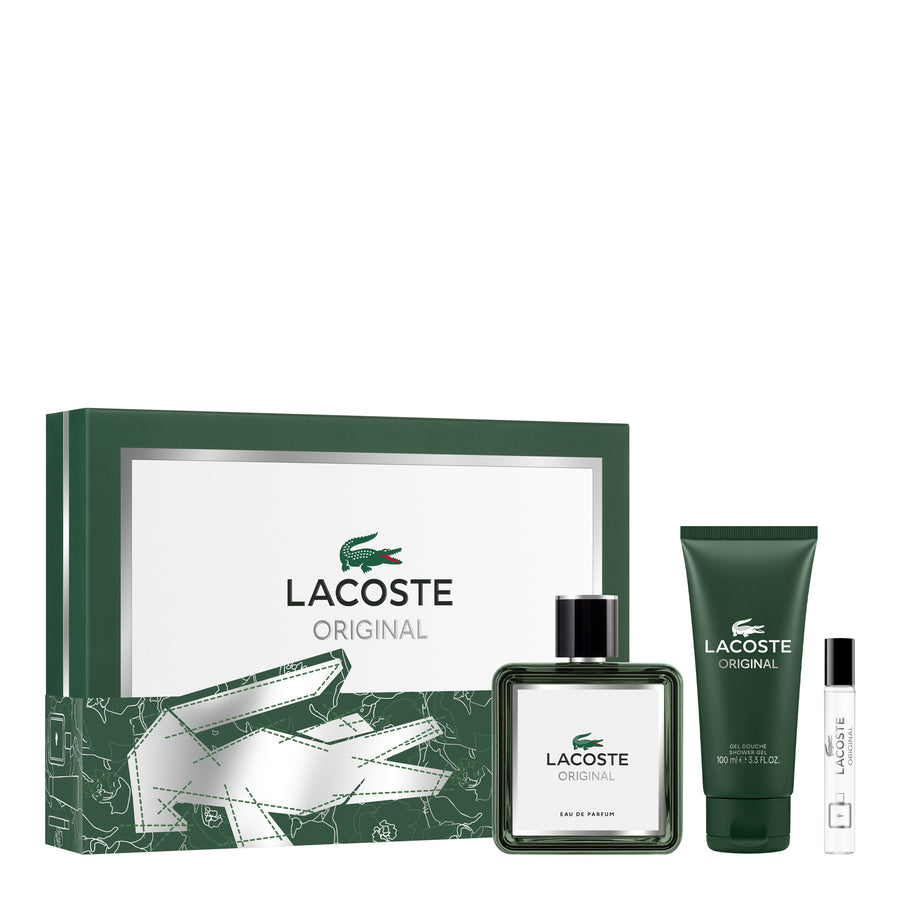 Lacoste Original Set (Eau de Parfum 100ml + 7.5ml + Shower Gel)